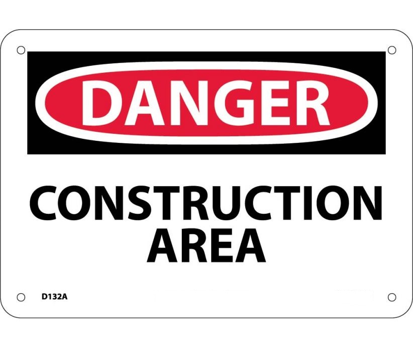 DANGER - CONSTRUCTION AREA - Mohawk Safety